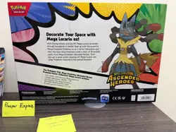 Pokemon TCG: Mega Lucario Premium Poster Collection Ascended Heroes -Sealed/NEW - Image 4