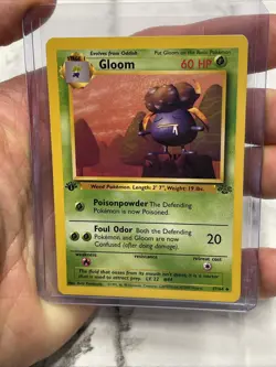 1999 Pokemon Jungle Gloom 1st Edition 37/64 Uncommon LP Vintage Vtg Nintendo TCG - Image 1