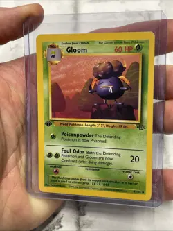 1999 Pokemon Jungle Gloom 1st Edition 37/64 Uncommon LP Vintage Vtg Nintendo TCG - Image 2