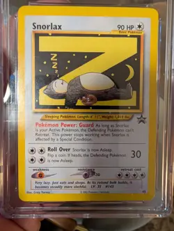 Pokemon TCG Snorlax Black Star Promo 49 - Image 2