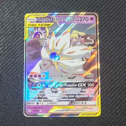 Pokemon Solgaleo & Lunala GX 75/236 Cosmic Eclipse Ultra Rare Holo TAG TEAM 270… - Image 1