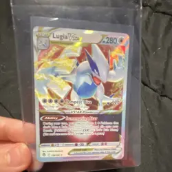Pokemon TCG Lugia VSTAR 139/195 Silver Tempest Ultra Rare Holo 280 HP VSTAR - Image 1