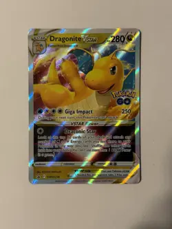 Pokemon TCG Dragonite VSTAR Holo Ultra Rare SWSH236 - Near Mint! - Image 2