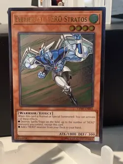 Elemental HERO Stratos (UTR) OP09-EN001 OTS Tournament Pack 9 Unlimited - Image 1