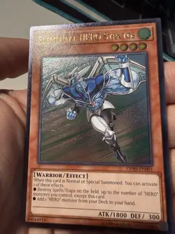 Elemental HERO Stratos (UTR) OP09-EN001 OTS Tournament Pack 9 Unlimited - Image 2