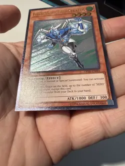 Elemental HERO Stratos (UTR) OP09-EN001 OTS Tournament Pack 9 Unlimited - Image 5