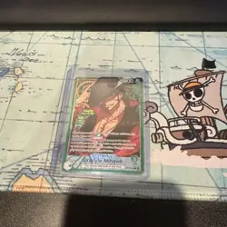 One Piece - Dracule Mihawk - (Alt Art) - Leader - OP14-020 The Azure Sea's Seven - Image 1