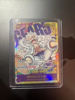 One Piece TCG English Gear 5 Monkey D Luffy Alternate Art OP05-119 SEC - Image 1
