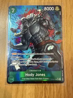 One Piece Hody Jones OP06-035 SR Alt Art PRB-01 - Near Mint - Image 3
