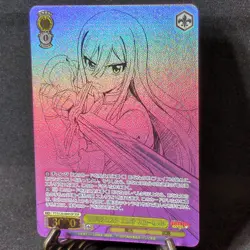 Weiss Schwarz FAIRY TAIL 100 Years Quest FOIL FT/S120-006SSP SSP Erza - Image 1