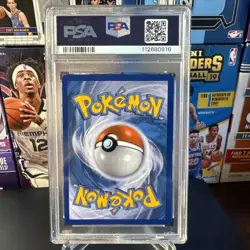2015 POKEMON XY ROARING SKIES M RAYQUAZA EX 61/108- PSA 7 - Image 2
