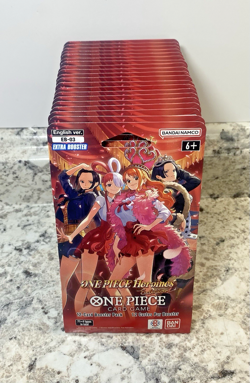 One Piece Card Game EB-03 Heroines Sleeved Booster Pack Lot of 20 Sealed - Image 5
