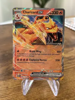 Charizard ex 006/165 Sv: Scarlet & Violet 151 Holo (Card B) * Read Description* - Image 1