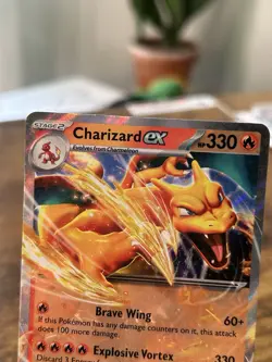 Charizard ex 006/165 Sv: Scarlet & Violet 151 Holo (Card B) * Read Description* - Image 2