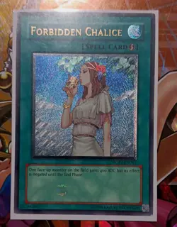 Yugioh: 1x Forbidden Chalice - RGBT-EN061 - Ultimate Rare - Unlimited Edition - - Image 1