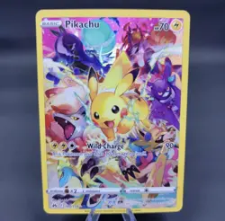 Pokemon TCG Pikachu Full Art Secret Rare Holo Card 160/159 Crown Zenith NM - Image 2