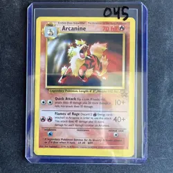 Arcanine 6 WOTC Black Star Promo Pokemon Card - Image 3
