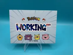 Pokemon Chinese Mengka Promo “PIKACHU WORKING” CARD (347/999) - Image 2