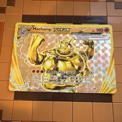 Pokemon TCG Holo Lot Machamp BREAK, Lunala, Nidoking BREAK, Mimikyu - 6 Cards - Image 1