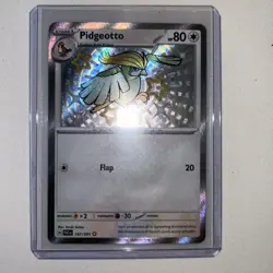 Pokemon TCG - Pidgeotto 197/091 Paldean Fates - Shiny Ultra Rare Holo - NM - Image 1