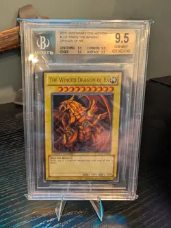 2010 YuGiOh Legendary Collection - The Winged Dragon Of Ra #LC01EN003 BGS-9.5 - Image 1