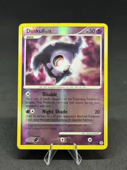 Pokemon Duskull 80/130 Diamond and Pearl Reverse Holo - Image 1