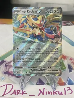Hop's Zacian EX 111/159 Journey Together Pokemon TCG Fresh Pull 🚀🚀🚀🚀 - Image 1