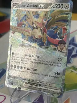 Hop's Zacian EX 111/159 Journey Together Pokemon TCG Fresh Pull 🚀🚀🚀🚀 - Image 4