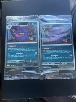 Pokemon Gengar GameStop Promo Stamped Card English SEALED X2 - Image 1