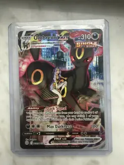 Pokemon TCG Umbreon VMAX TG23/TG30 Brilliant Stars Trainer Gallery NM Condition - Image 1