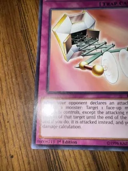 Yugioh Magical Arm Shield TP8-EN001 Light Play - Image 2