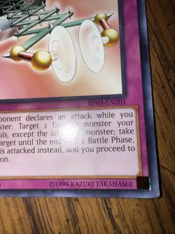 Yugioh Magical Arm Shield TP8-EN001 Light Play - Image 3