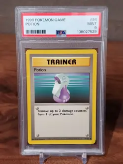 1999 Pokemon Game Potion #94 Base Set PSA 9 - Image 1