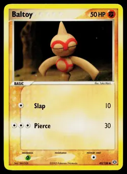 Baltoy 43/106 Common Emerald Pokemon Lightly Played - Image 1