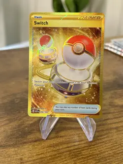 Pokemon Switch Hyper Rare SV: Scarlet & Violet 151 206/165 NM - Image 1