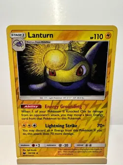 Lanturn 50/168 Uncommon Celestial Storm Pokemon Near Mint - Image 1