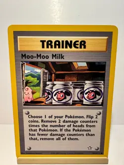 Moo-Moo Milk 101/111 Common Neo Genesis Pokemon Lightly Played - Image 1