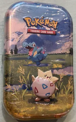 POKEMON TCG MEGA EVOLUTION ASCENDED HEROES TOGEPI MINI TIN with 2 Booster Packs - Image 1