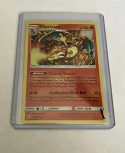 Charizard 14/181 Rare Team Up Pokemon NM - Costco Cosmos Holo - Image 3