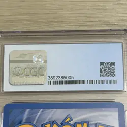 Blaine's Charmander 61/132 1st Ed CGC 9 Subgrades TCG Pokemon 2000 Gym Challenge - Image 5