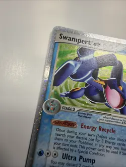 Pokemon TCG • Swampert ex • EX Crystal Guardians 98/100 • LP Rare Holo - Image 5