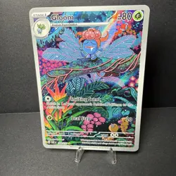 Pokemon Gloom 198/197 SV03: Obsidian Flames Holo Illustration Rare 2023 - Image 1