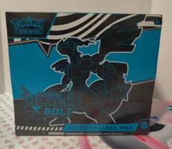 Pokemon TCG Scarlet & Violet Black Bolt Elite Trainer Box ETB New Sealed - Image 1