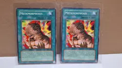 ×2 METAMORPHOSIS PGD-090 (MP-HP) ORIGINAL YUGIOH! VTG Yugioh Competitive Cards! - Image 1