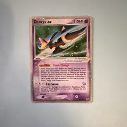 Pokemon TCG Deoxys ex (Speed Form) Holo 93/106 LP - Image 1