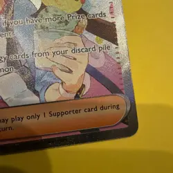 Pokemon Rosa's Encouragement 123/088 Full Art Perfect Order - Image 3