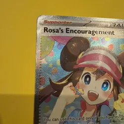 Pokemon Rosa's Encouragement 123/088 Full Art Perfect Order - Image 5