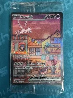 Mew ex SVP 053 Pokemon TCG Scarlet Violet 151 Black Star Promo Full Art SEALED - Image 1
