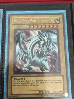 Blue-Eyes White Dragon LOB-EN001 Legend of Blue Eyes White Dragon (Worldwide... - Image 2