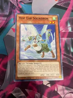 YUGIOH - HOP EAR SQUADRON - COMMON - 1ST ED - NM - MP20 - Image 1